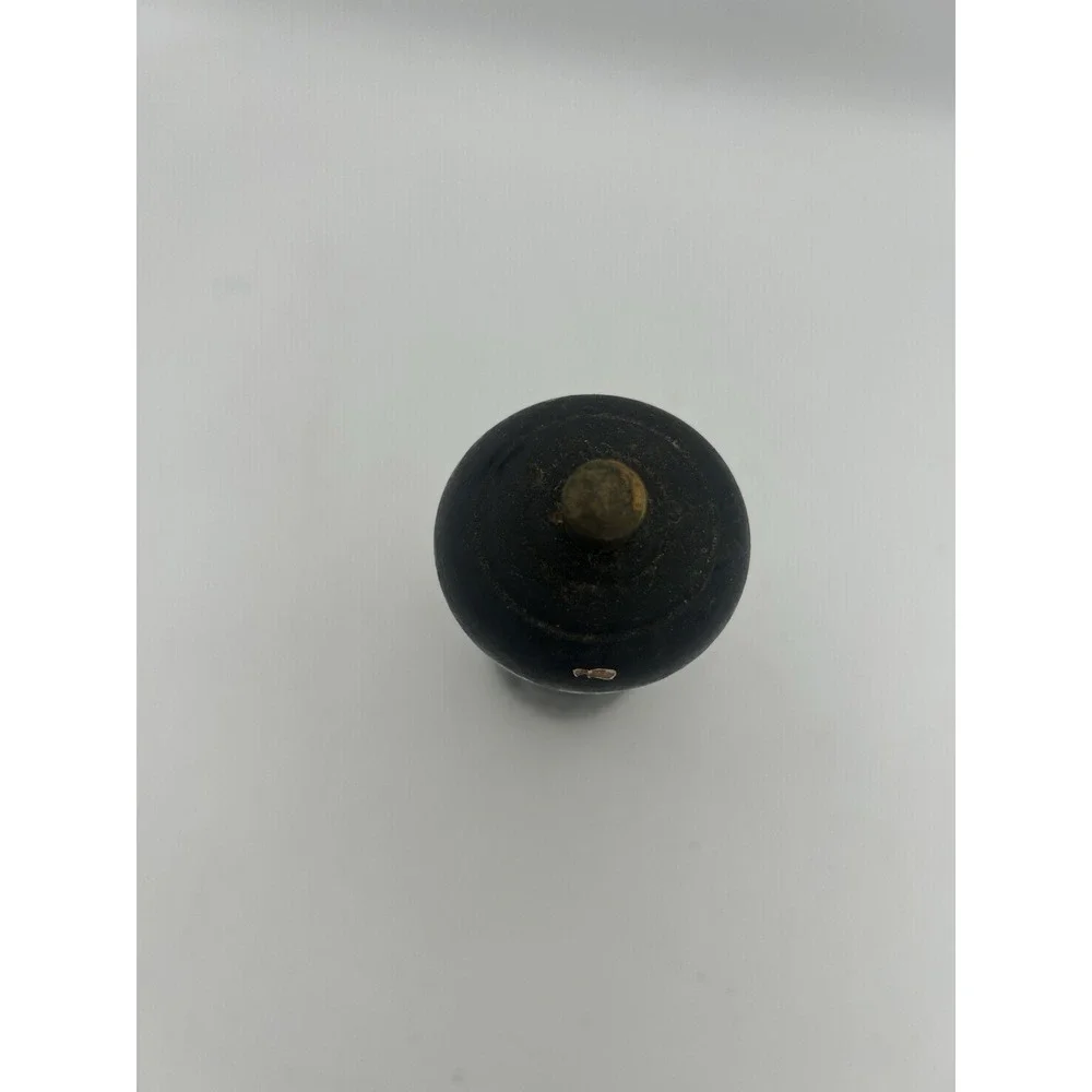 VTG Zassenhaus Pepper Mill Grinder West Germany Dark Wood Marked Rose Pattern 8